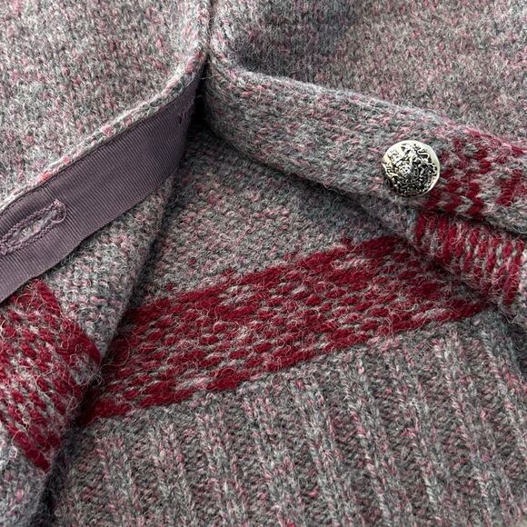 Vintage Shetland Fair Isles Cardigan Swester - Picture 8 of 10